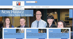 Desktop Screenshot of porterandmcmillan.com